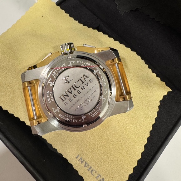 INVICTA Leviathan Swiss Quartz Chrono watch with Blue Dial 6658 - Picture 4 of 6